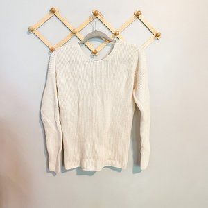 Loft Cream Sweater Size M